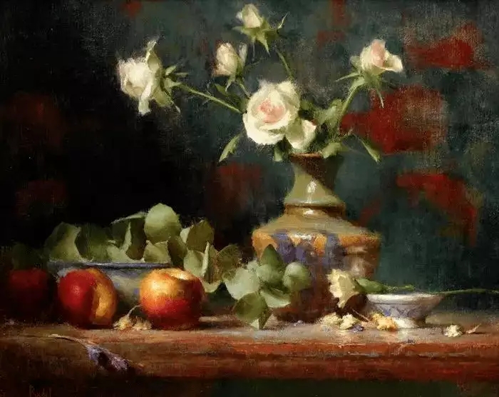 变化多彩唯美的古典静物油画︱... 变化多彩唯美的古典静物油画︱...