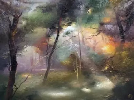 太美了!一组印象派风景油画,... 太美了!一组印象派风景油画,...