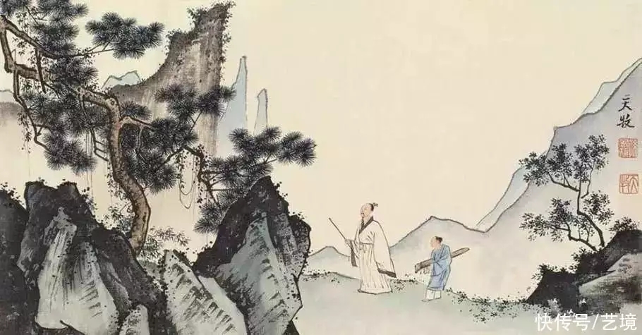 孙天牧北派山水欣赏 孙天牧北派山水欣赏