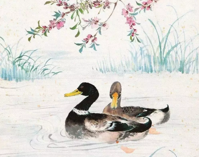 大师画春江,笔墨生动,诗意盎然 大师画春江,笔墨生动,诗意盎然